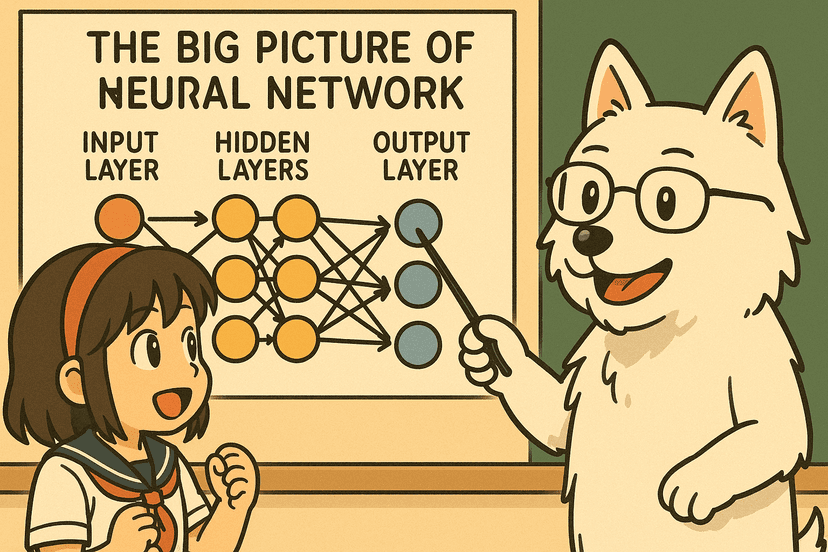Big picture of neural network overview