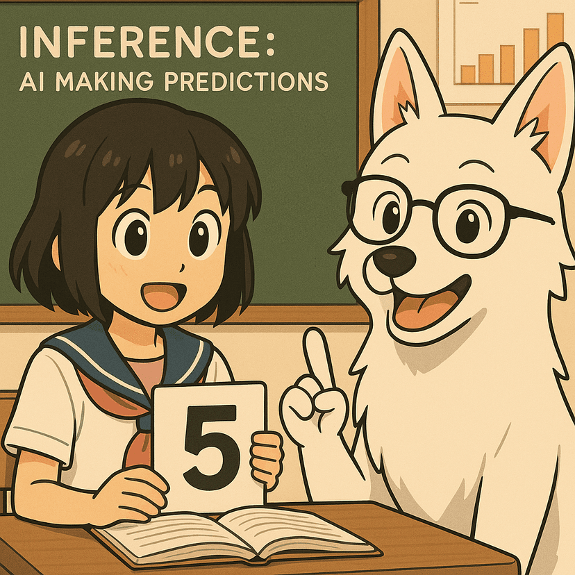 Inference process visualization