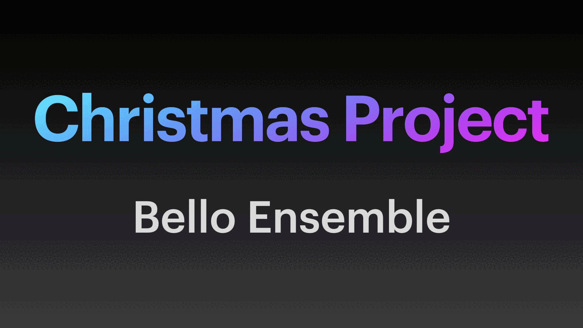 Christmas Volunteer Project 2024