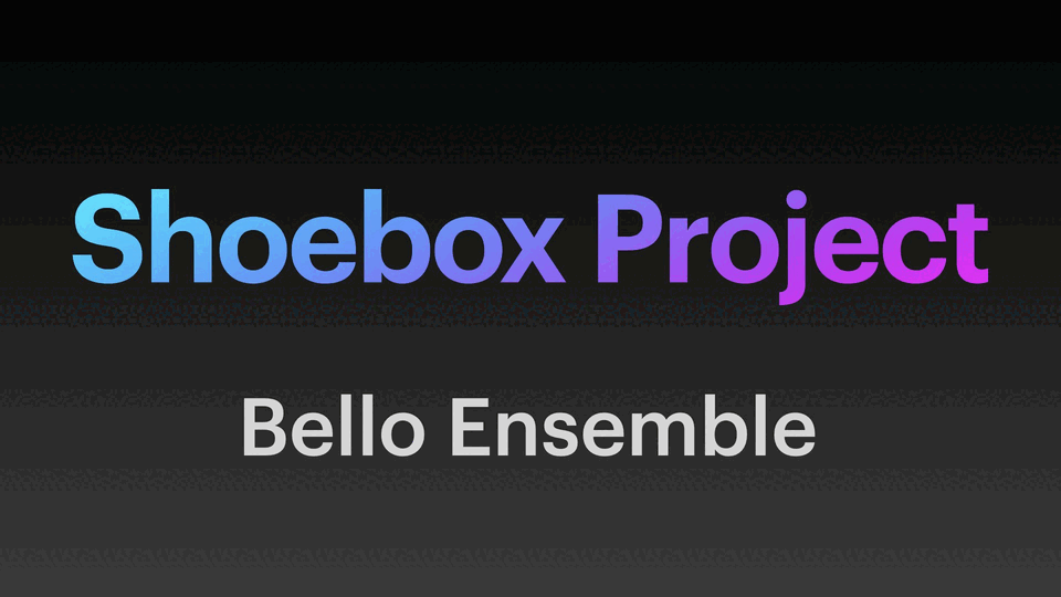Shoebox Project
